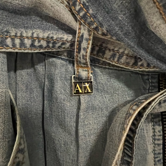 Cute AX denim dress, size 4 - Picture 4 of 4